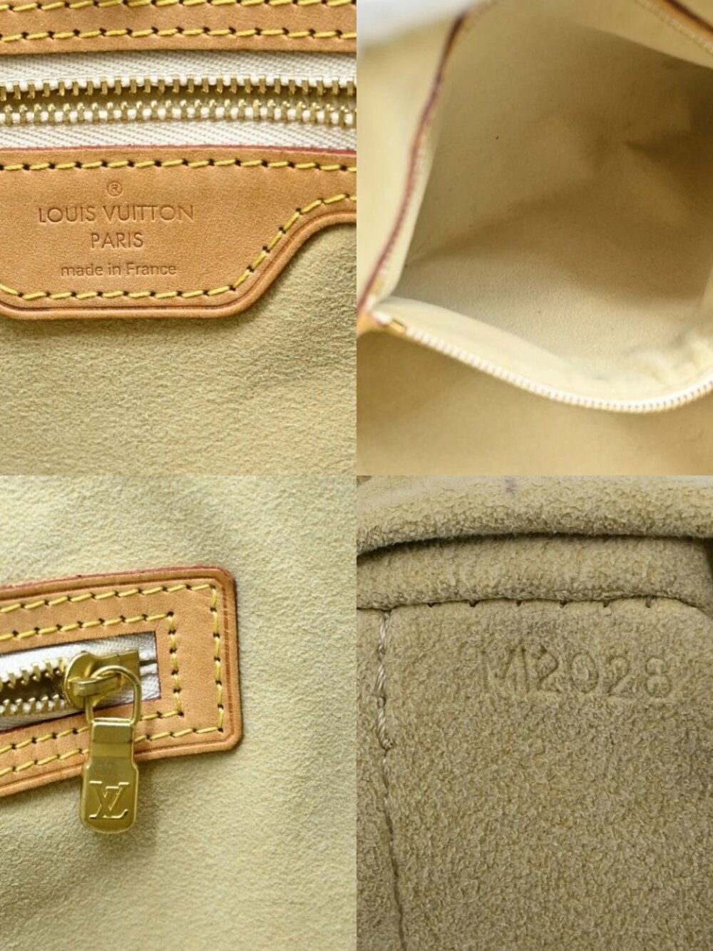 LOUIS VUITTON HAMPSTEAD PM HAND TOTE BAG AZUR N51207 MI2028 YQ06955 - Picture 16 of 16